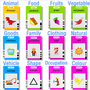 Talking Flash Card Learning Toys: Learn English Fun and Easy for Kids