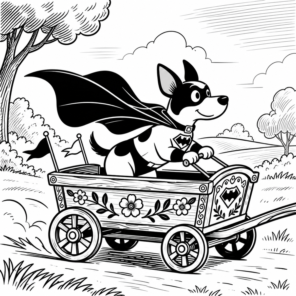 Halloween Pet Parade Coloring Book