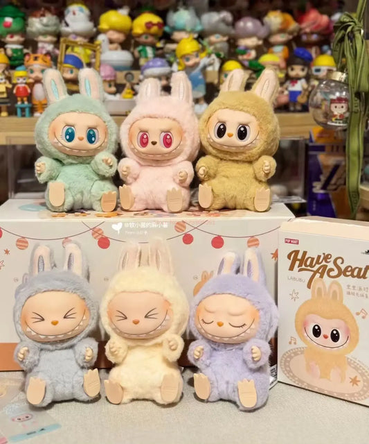 AUTHENTIC Popmart Labubu The Monsters - NEW Exciting Macaron (Single) Blind Box V1 V2