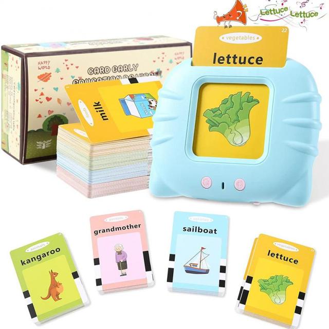 Talking Flash Card Learning Toys: Learn English Fun and Easy for Kids